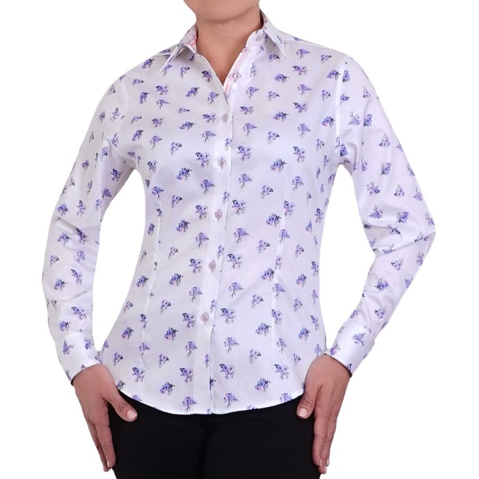 Dress shirt with sweater women