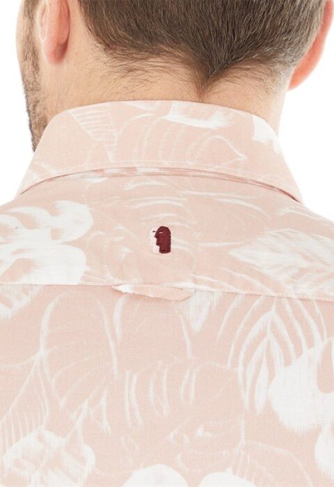 Blush pink men's dress shirt