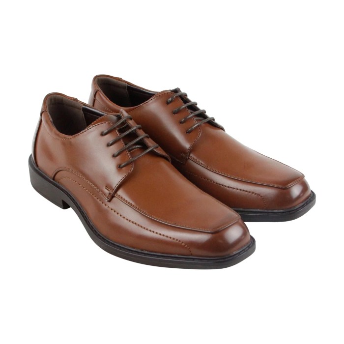 Mens brown dress shoes wide