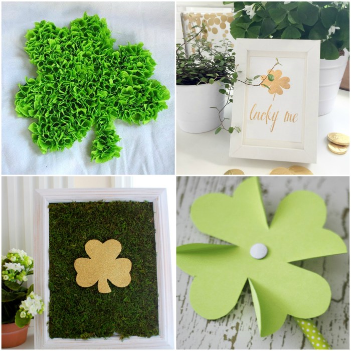 How to make a shamrock decoration