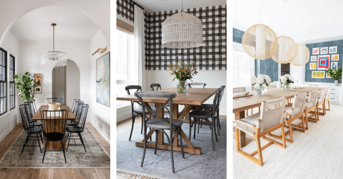 How to decorate dining room on a budget