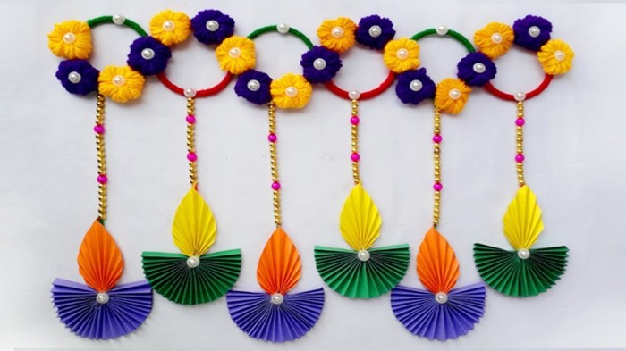 How to make diwali decoration things