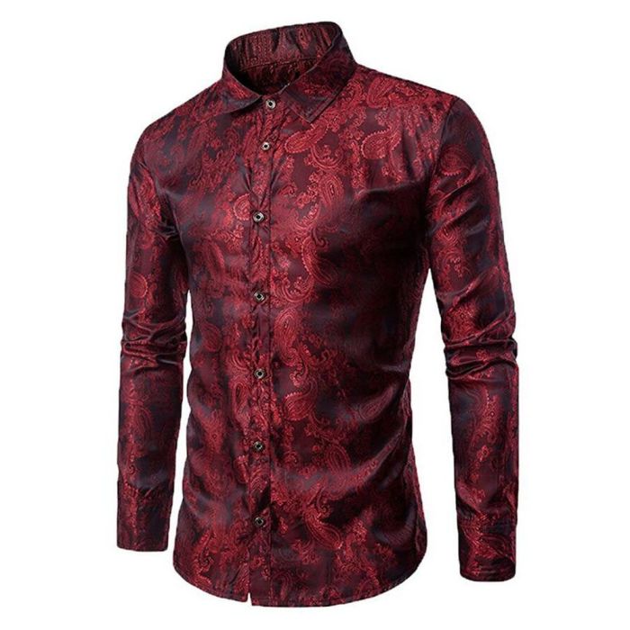 Men's button down dress shirts long sleeve