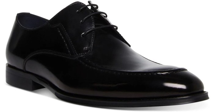 Steve madden black dress shoes mens